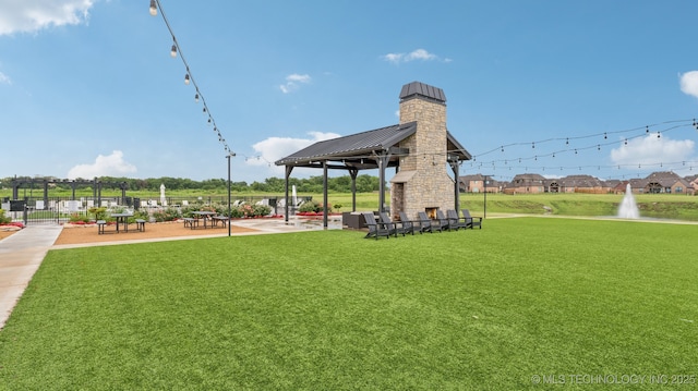 7920 N 147th E Ave, Owasso, OK 74055 - view of property's community with a lawn