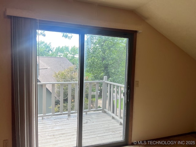 3334 E 100th Pl, Tulsa, OK 74137 - entryway with healthy amount of natural light and lofted ceiling