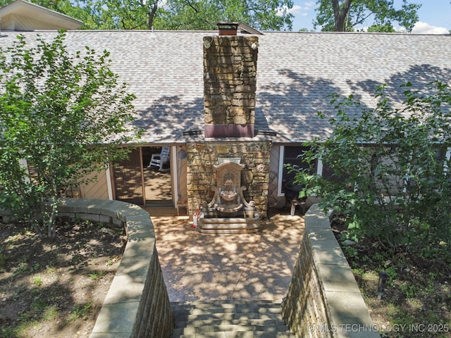 3334 E 100th Pl, Tulsa, OK 74137 - view of patio / terrace