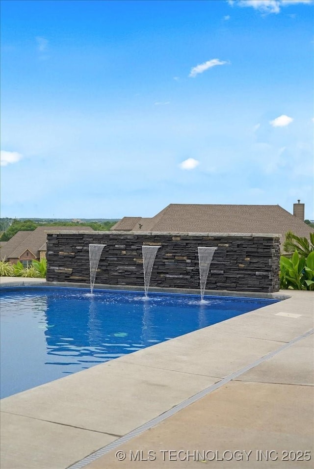 7107 E 88th St N, Owasso, OK 74055 - view of swimming pool