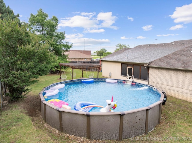 1507 Southern Hills Dr, Ardmore, OK 73401 - swimming pool with a lawn