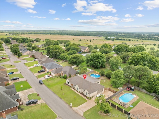 1507 Southern Hills Dr, Ardmore, OK 73401 - aerial view of a pool