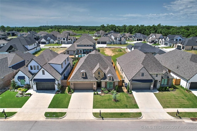 5314 E 126th St S, Bixby, OK 74008 - aerial perspective of suburban area