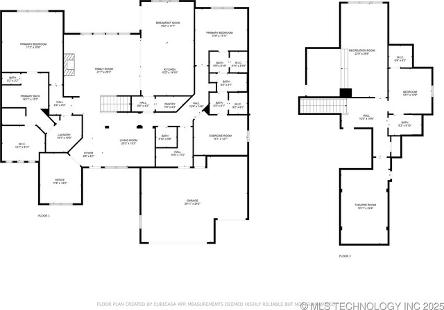 9545 E 108th St S, Bixby, OK 74133 - view of property floor plan