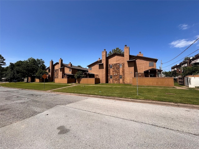 3402 S Winston Ave Unit 103, Tulsa, OK 74135 - view of front of home featuring a front yard