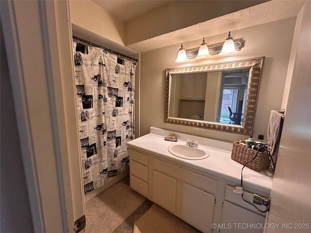 3402 S Winston Ave Unit 103, Tulsa, OK 74135 - full bath with vanity and a shower with shower curtain