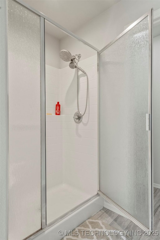 6605 S Elder Ave, Broken Arrow, OK 74011 - full bathroom with a shower stall
