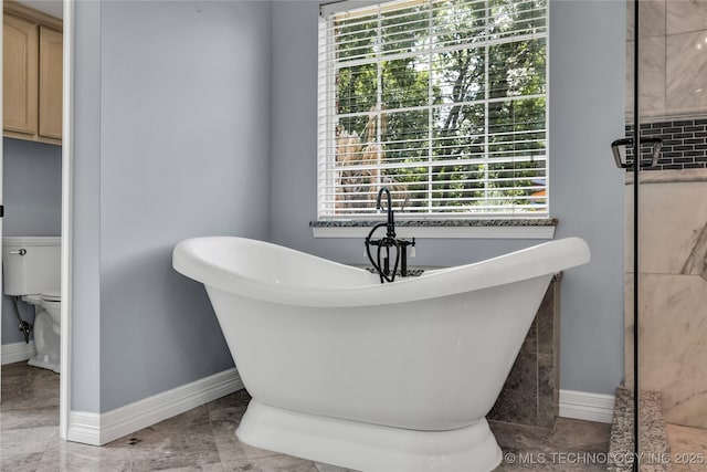 4405 Ithica St, Broken Arrow, OK 74012 - full bath with a soaking tub and a shower with shower door