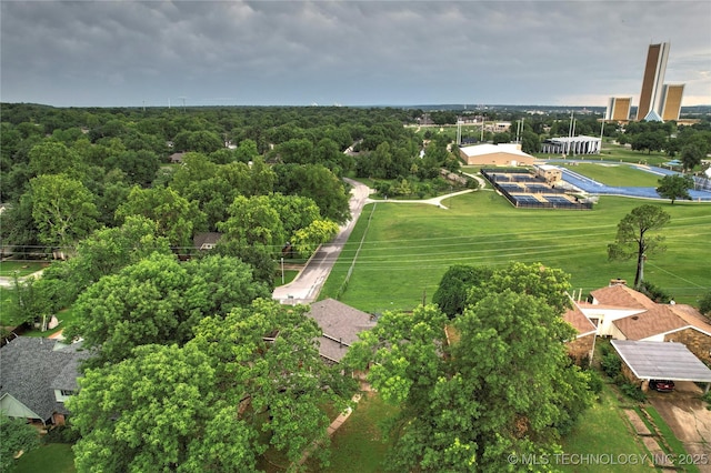 2936 E 75th St, Tulsa, OK 74136 - bird's eye view