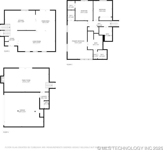 2936 E 75th St, Tulsa, OK 74136 - view of floor plan / room layout