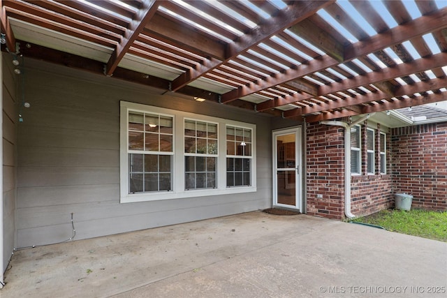 2110 S Javine Ct, Skiatook, OK 74070 - view of patio with a pergola