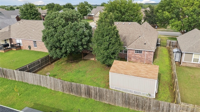 2110 S Javine Ct, Skiatook, OK 74070 - aerial perspective of suburban area