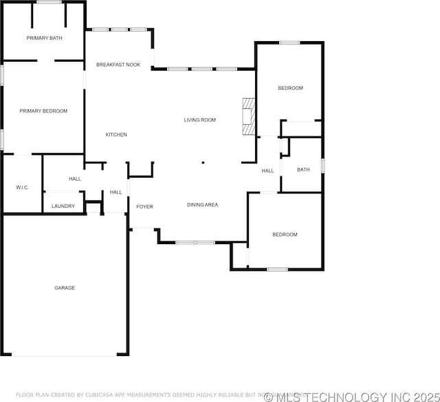 2110 S Javine Ct, Skiatook, OK 74070 - view of floor plan / room layout