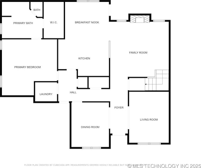 7416 S 109th E Ave, Tulsa, OK 74133 - view of home floor plan