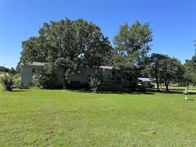 2399 County Road 1405, Skiatook, OK 74070 - view of grassy yard