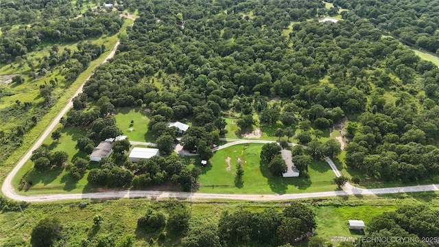 2399 County Road 1405, Skiatook, OK 74070 - aerial view of property and surrounding area