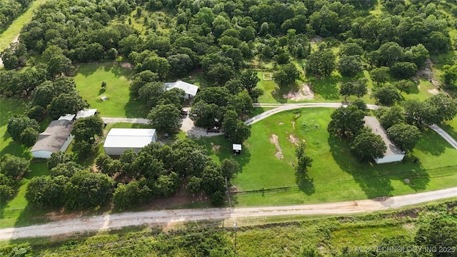 2399 County Road 1405, Skiatook, OK 74070 - aerial view of property's location