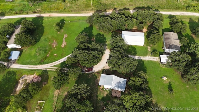 2399 County Road 1405, Skiatook, OK 74070 - aerial overview of property's location