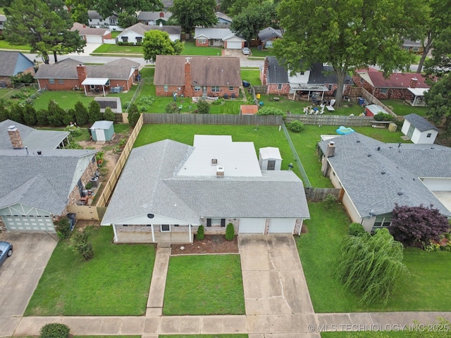 148 E 57th St, Tulsa, OK 74105 - aerial perspective of suburban area