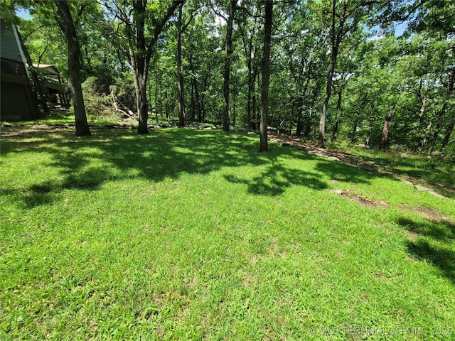 1416 Robin Hood Rd, Eufaula, OK 74432 - view of green lawn