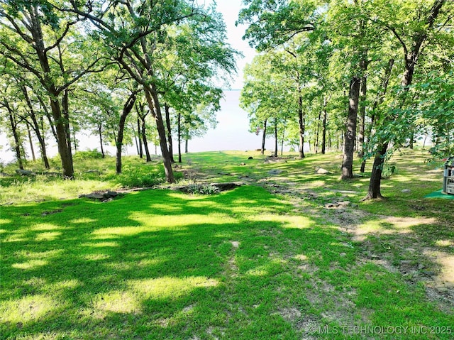 1416 Robin Hood Rd, Eufaula, OK 74432 - view of green lawn