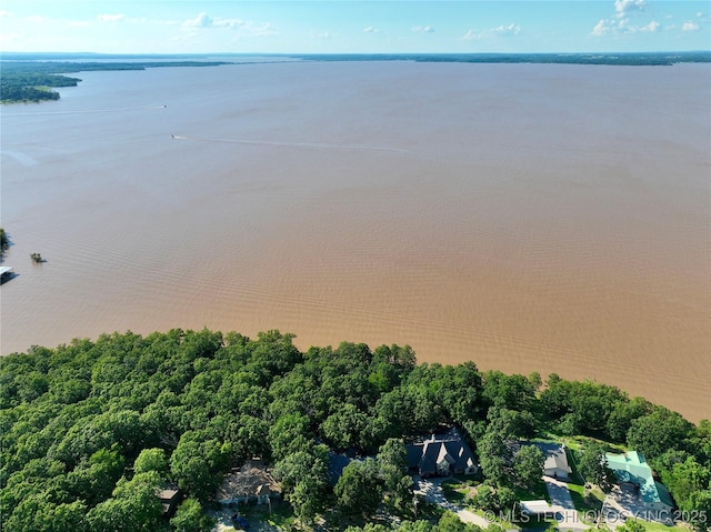 1416 Robin Hood Rd, Eufaula, OK 74432 - view of property location featuring a nearby body of water