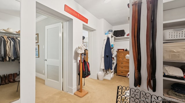 429 Kendall, Muskogee, OK 74401 - spacious closet featuring carpet floors
