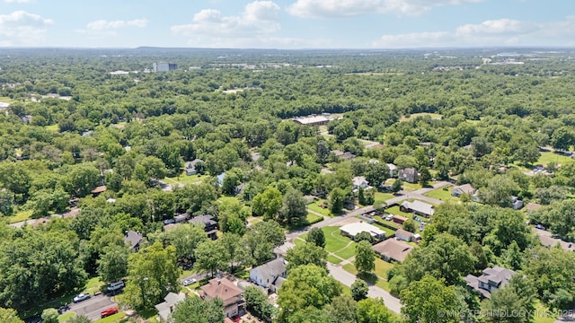 429 Kendall, Muskogee, OK 74401 - aerial view of residential area featuring a forest