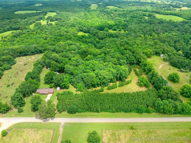 1001 E 1990th Rd, Soper, OK 74759 - aerial view of sparsely populated area