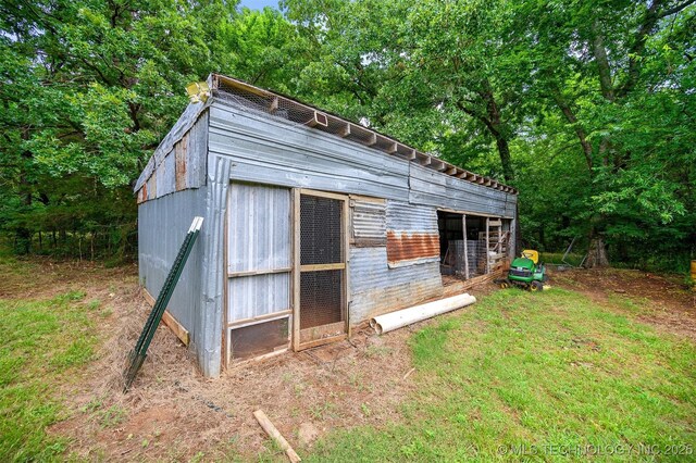 1001 E 1990th Rd, Soper, OK 74759 - view of outdoor structure