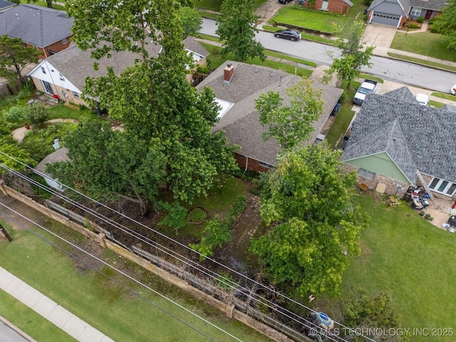 6725 E 51st Pl S, Tulsa, OK 74145 - aerial view of residential area