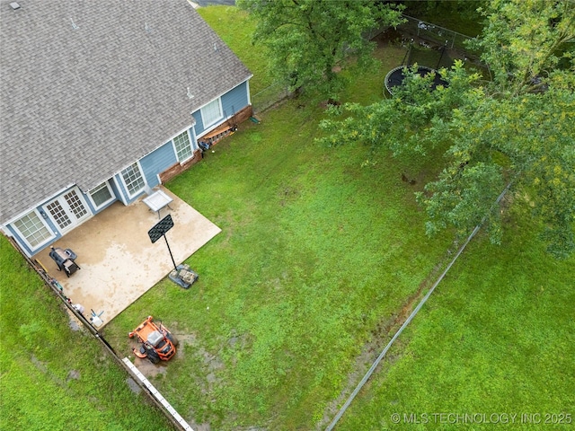 704 NE 3rd St, Wagoner, OK 74467 - view from above of property