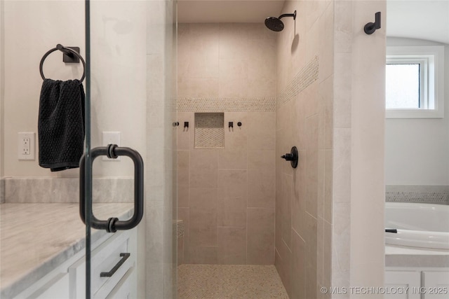 17831 S 46th E Ave, Bixby, OK 74008 - bathroom with a shower stall