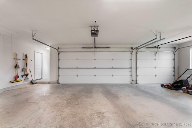 17831 S 46th E Ave, Bixby, OK 74008 - garage with a garage door opener