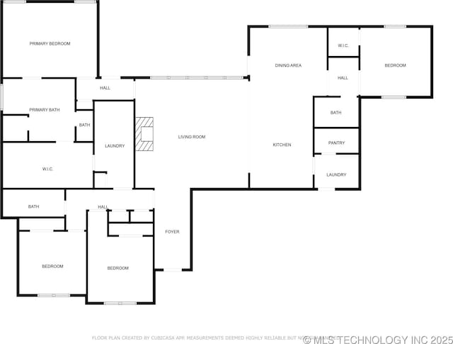 17831 S 46th E Ave, Bixby, OK 74008 - view of floor plan / room layout