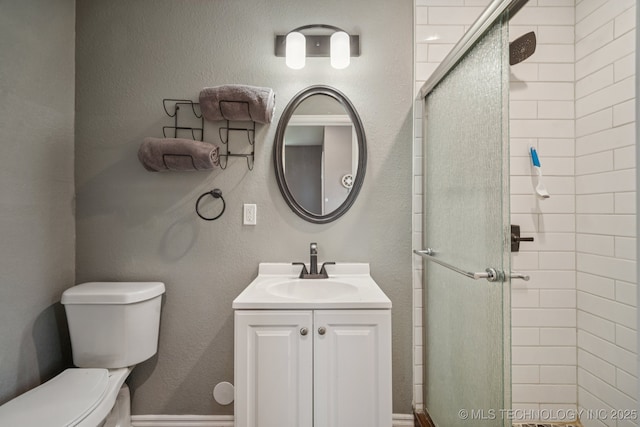 11902 N 150th E Ave, Collinsville, OK 74021 - bathroom with a shower stall and vanity