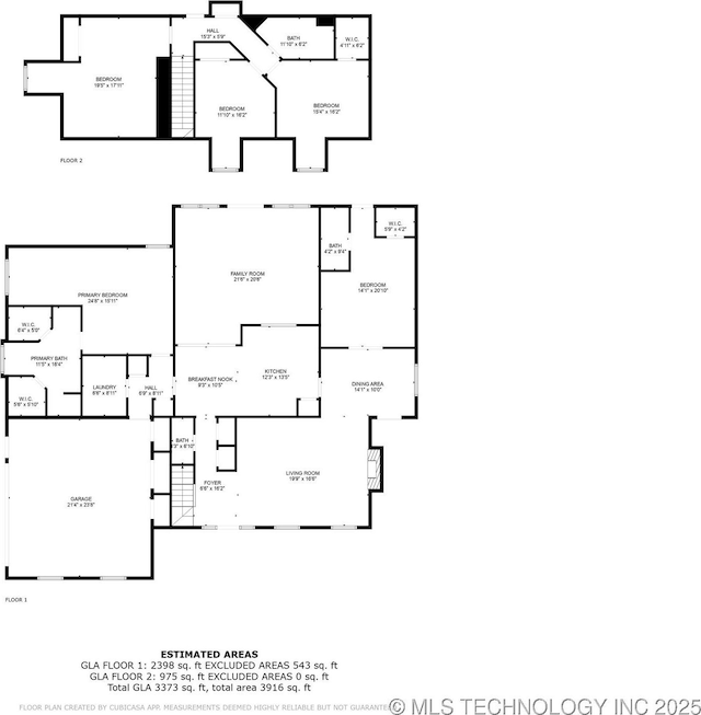 11902 N 150th E Ave, Collinsville, OK 74021 - view of home floor plan