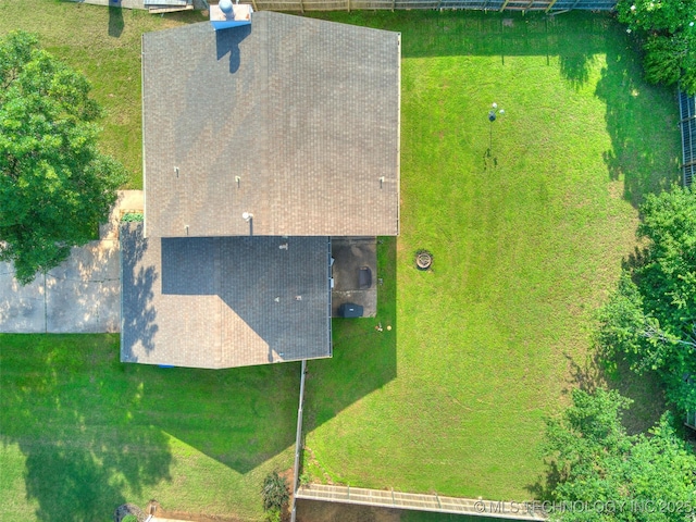 1304 W Kent St, Broken Arrow, OK 74012 - view from above of property