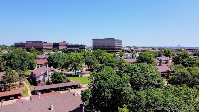 6370 S 80th E Ave Unit E, Tulsa, OK 74133 - drone / aerial view