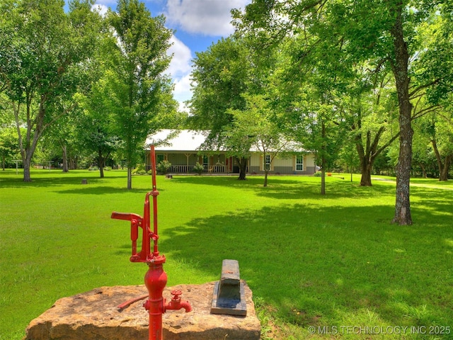 30833 S 4190th Rd, Inola, OK 74006 - surrounding community with a lawn