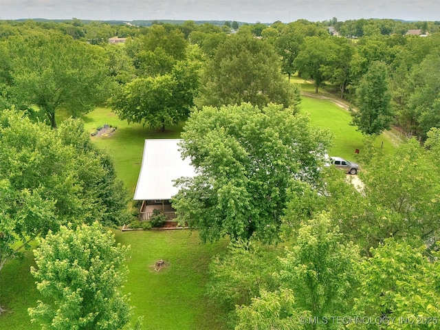 30833 S 4190th Rd, Inola, OK 74006 - view from above of property