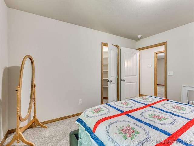 30833 S 4190th Rd, Inola, OK 74006 - bedroom featuring carpet floors and a spacious closet