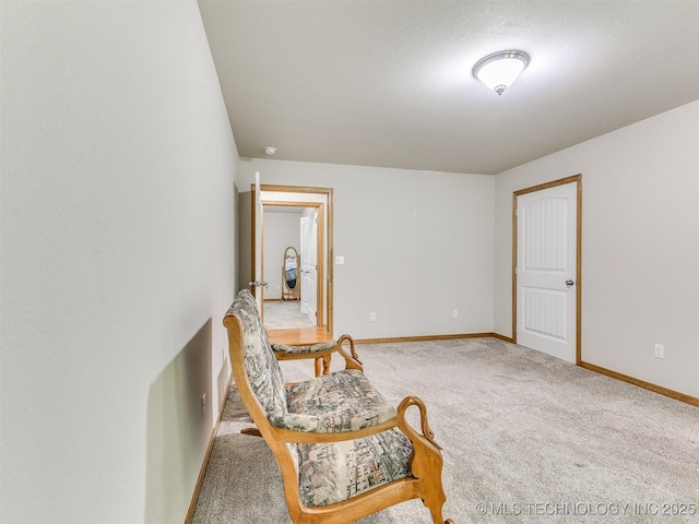 30833 S 4190th Rd, Inola, OK 74006 - sitting room with carpet flooring and baseboards