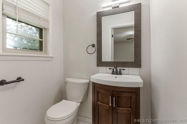 17069 S 87th Ave E, Bixby, OK 74008 - half bathroom featuring toilet and vanity