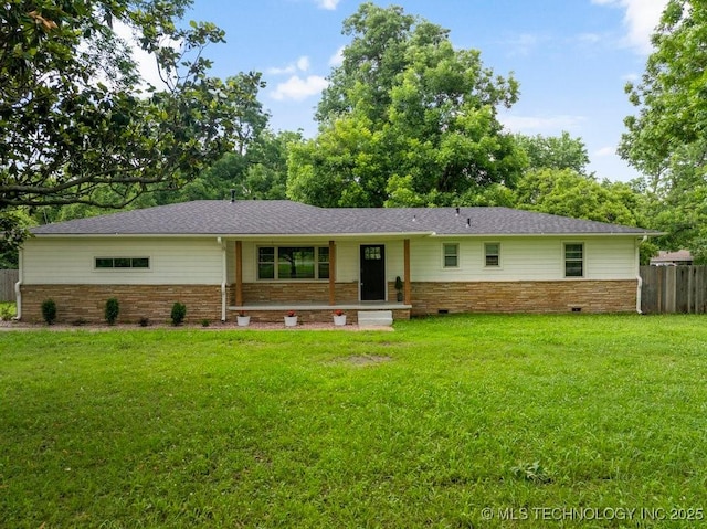 17069 S 87th Ave E, Bixby, OK 74008 - single story home with a porch and a shingled roof