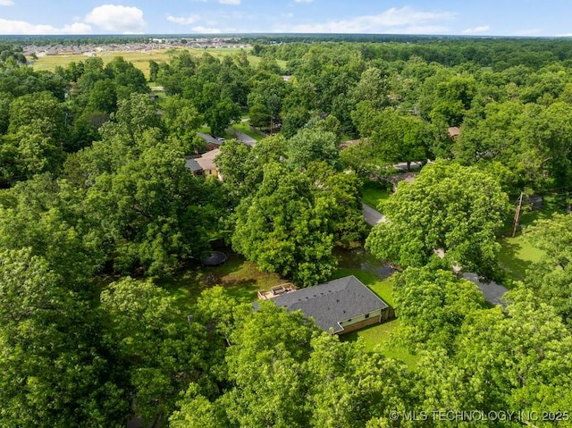 17069 S 87th Ave E, Bixby, OK 74008 - view of property location with a forest
