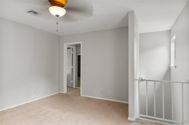 6364 S 80th E Ave Unit 34E, Tulsa, OK 74133 - unfurnished room featuring carpet flooring and a ceiling fan