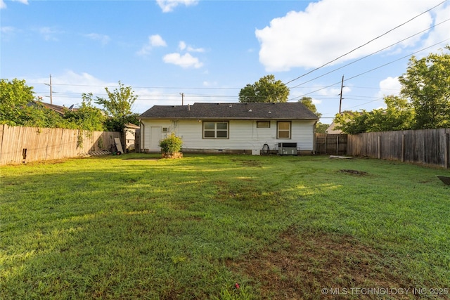 4138 E 36th St, Tulsa, OK 74135 - back of house featuring a fenced backyard