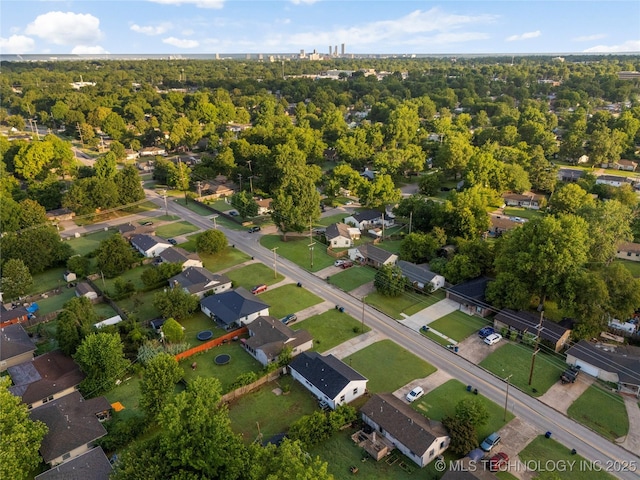 4138 E 36th St, Tulsa, OK 74135 - aerial view of property's location featuring nearby suburban area