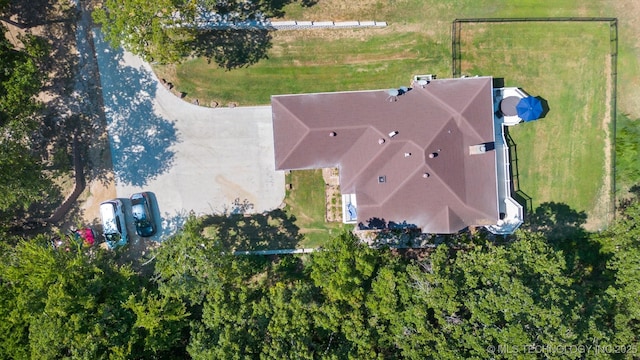 3942 Elm Dr, Kingston, OK 73439 - aerial view of property and surrounding area